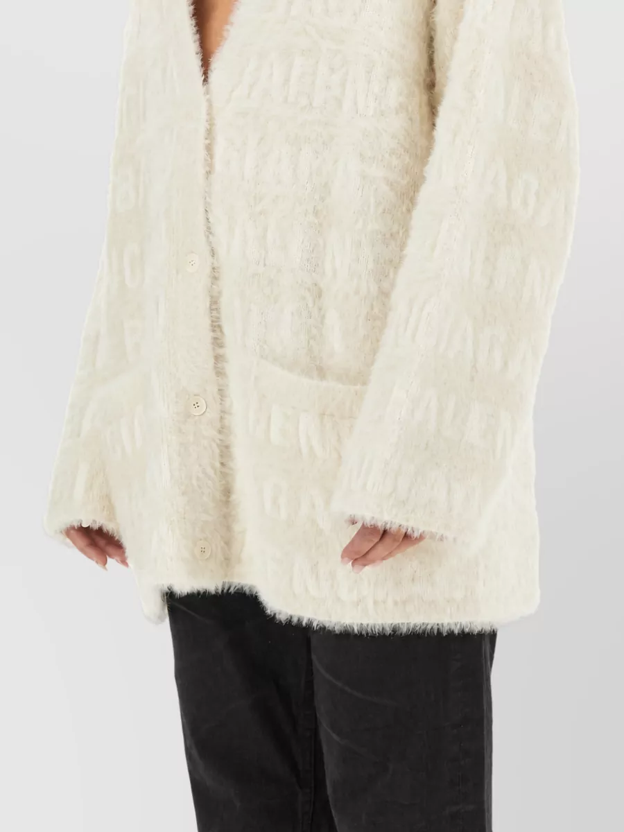 Balenciaga V-Neck Cardigan