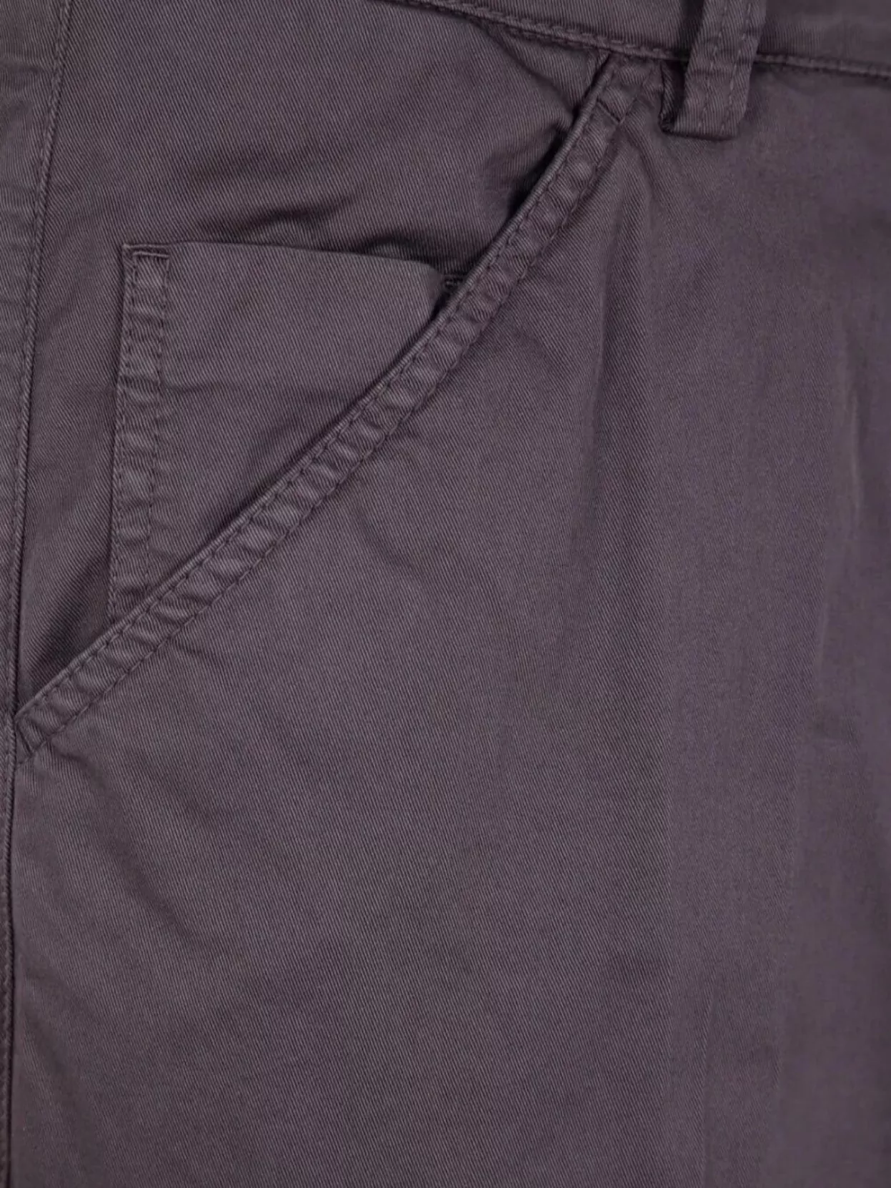 Brunello Cucinelli Dyed Fabric Trousers With Pockets In Purple