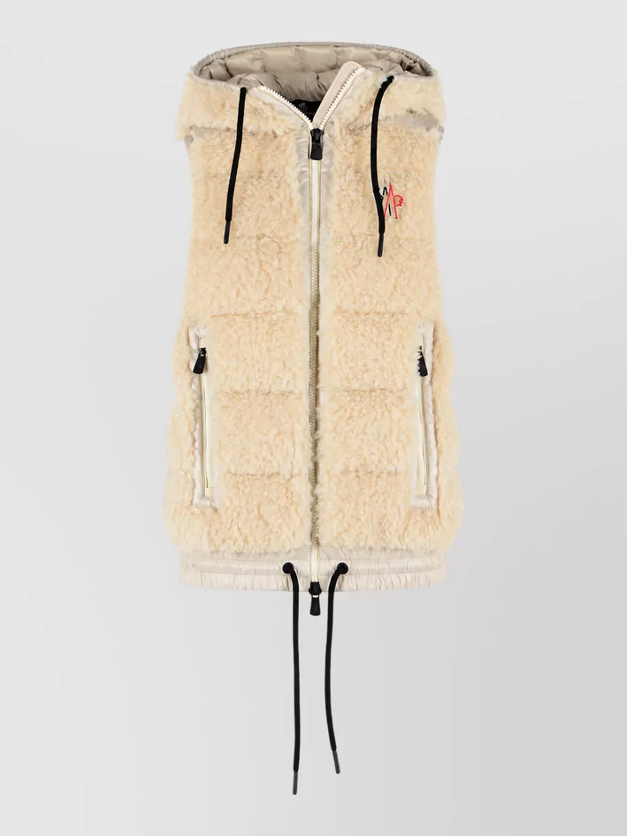 Moncler Grenoble Quilted hooded vest