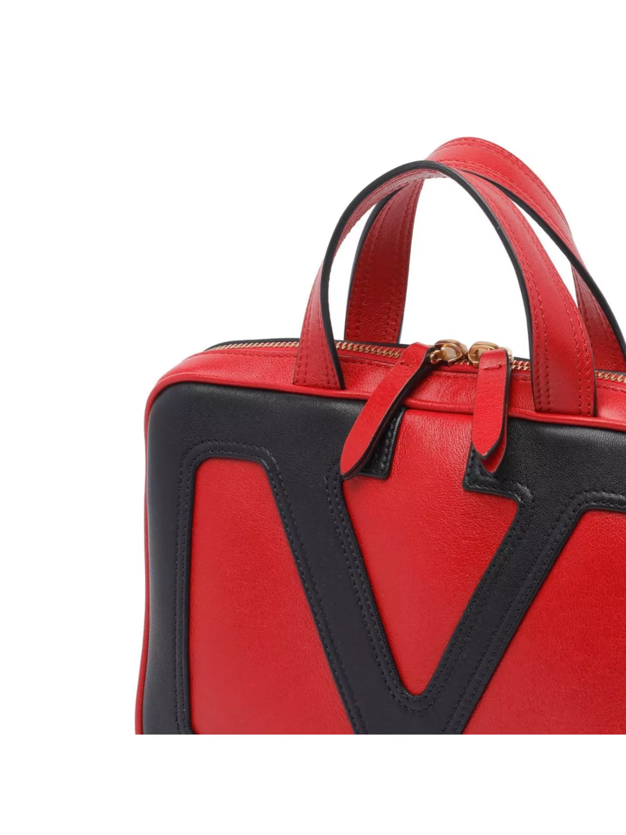 Valentino Shoulder Bag With Chain Strap And Double Handle
