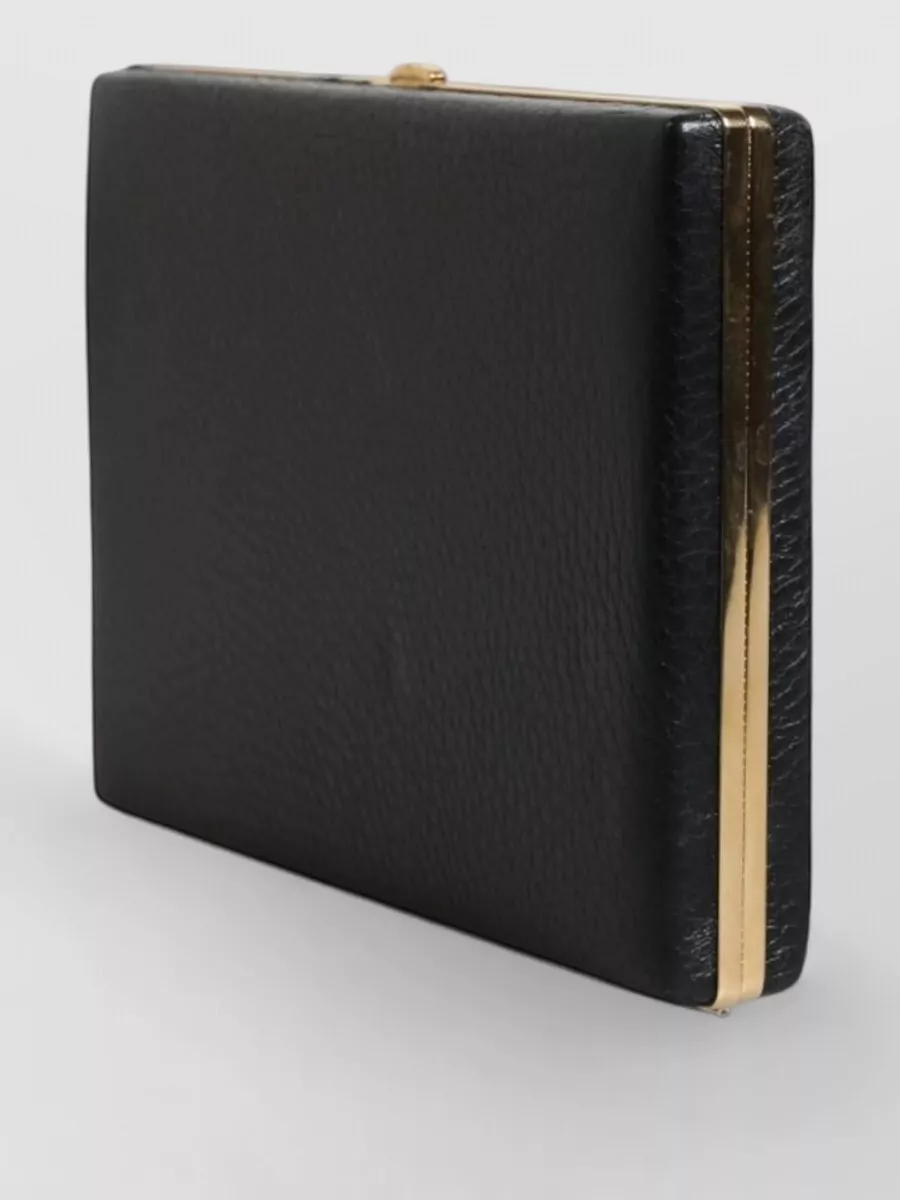 Dolce&Gabbana Mini Leather Clutch Bag