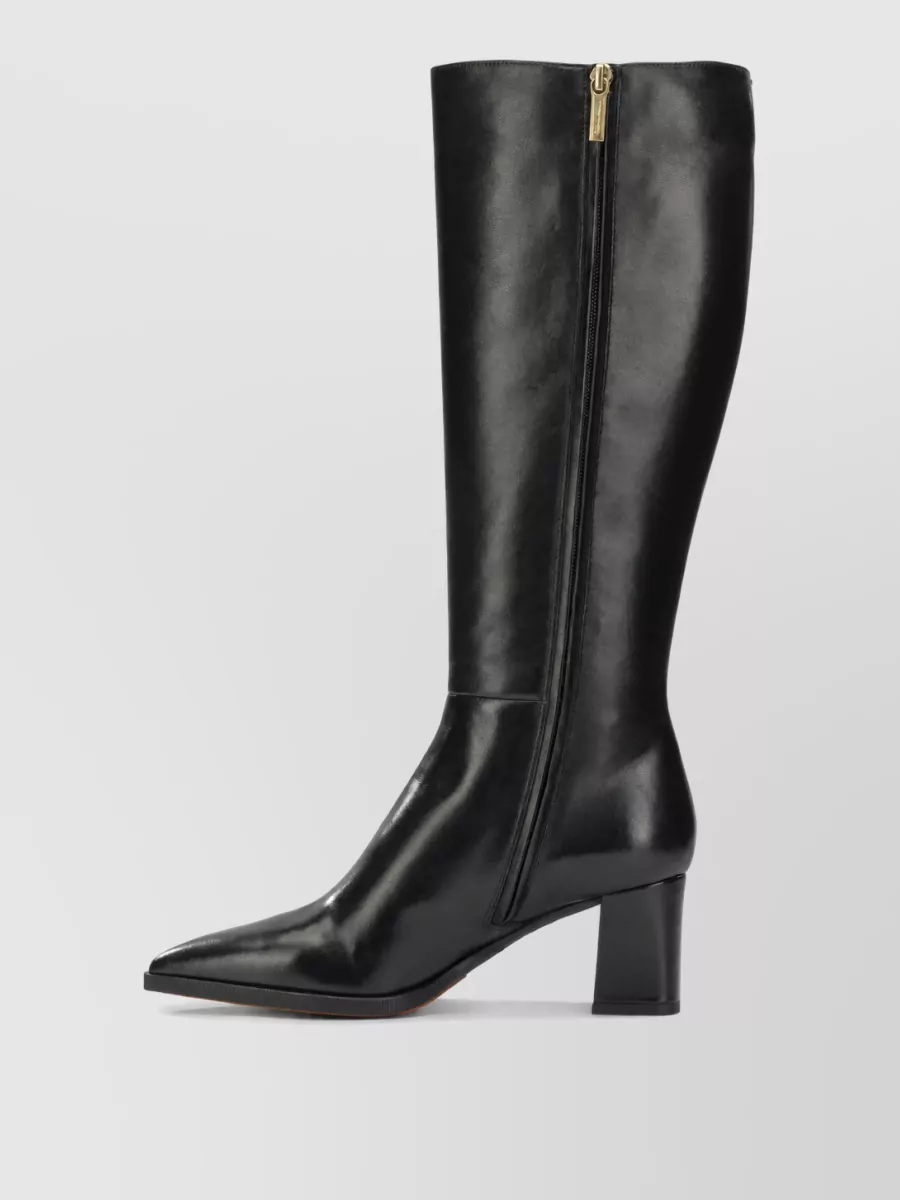 Santoni Leather Dyana 65Mm Knee-High Boots