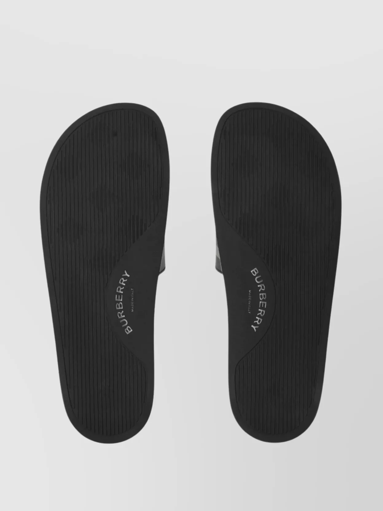 Burberry Check Slip-On Sandals Open Toe