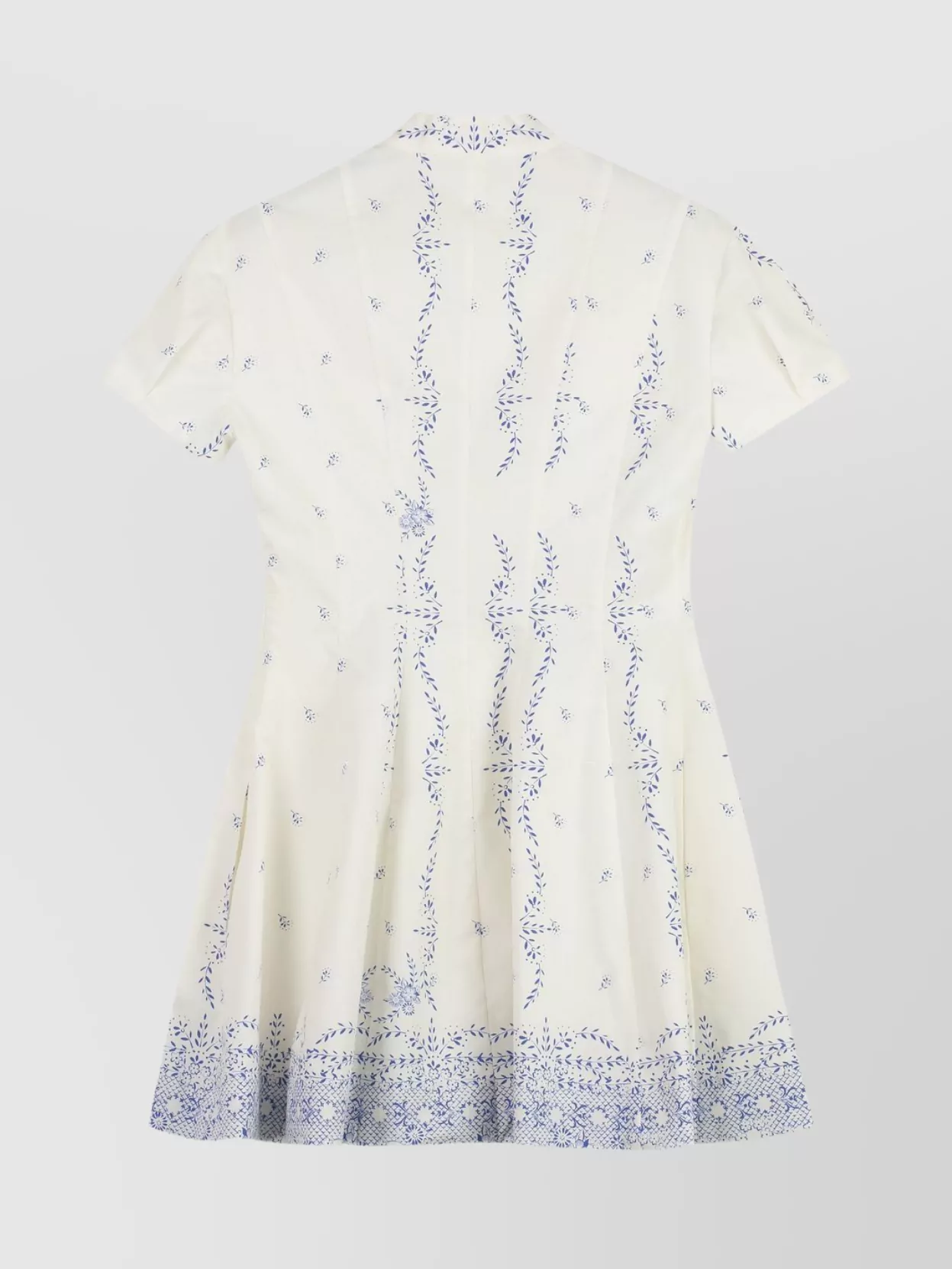 Philosophy A-Line Silhouette Mini Dress With Floral Pattern