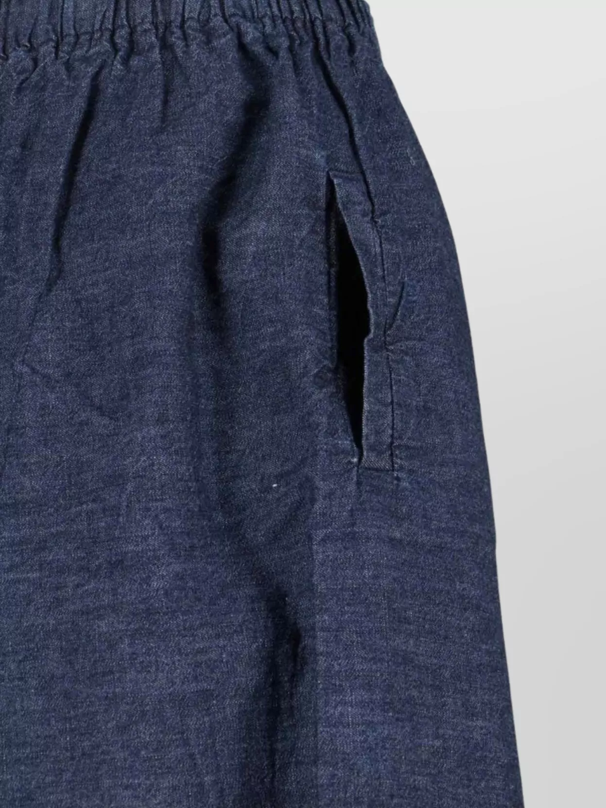 Daniela Gregis Wide Leg Trousers Elastic Waistband