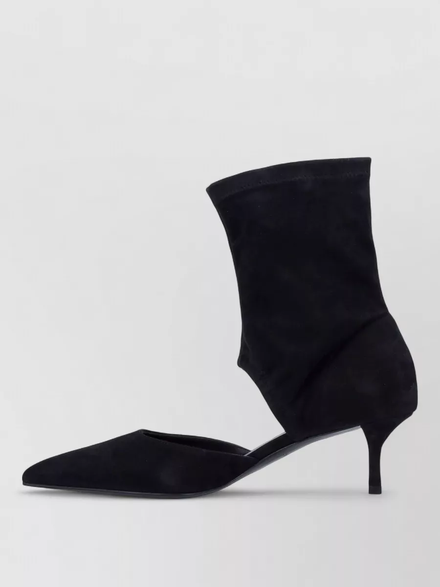 Alaïa Cut Out Kitten Heel Ankle Boots