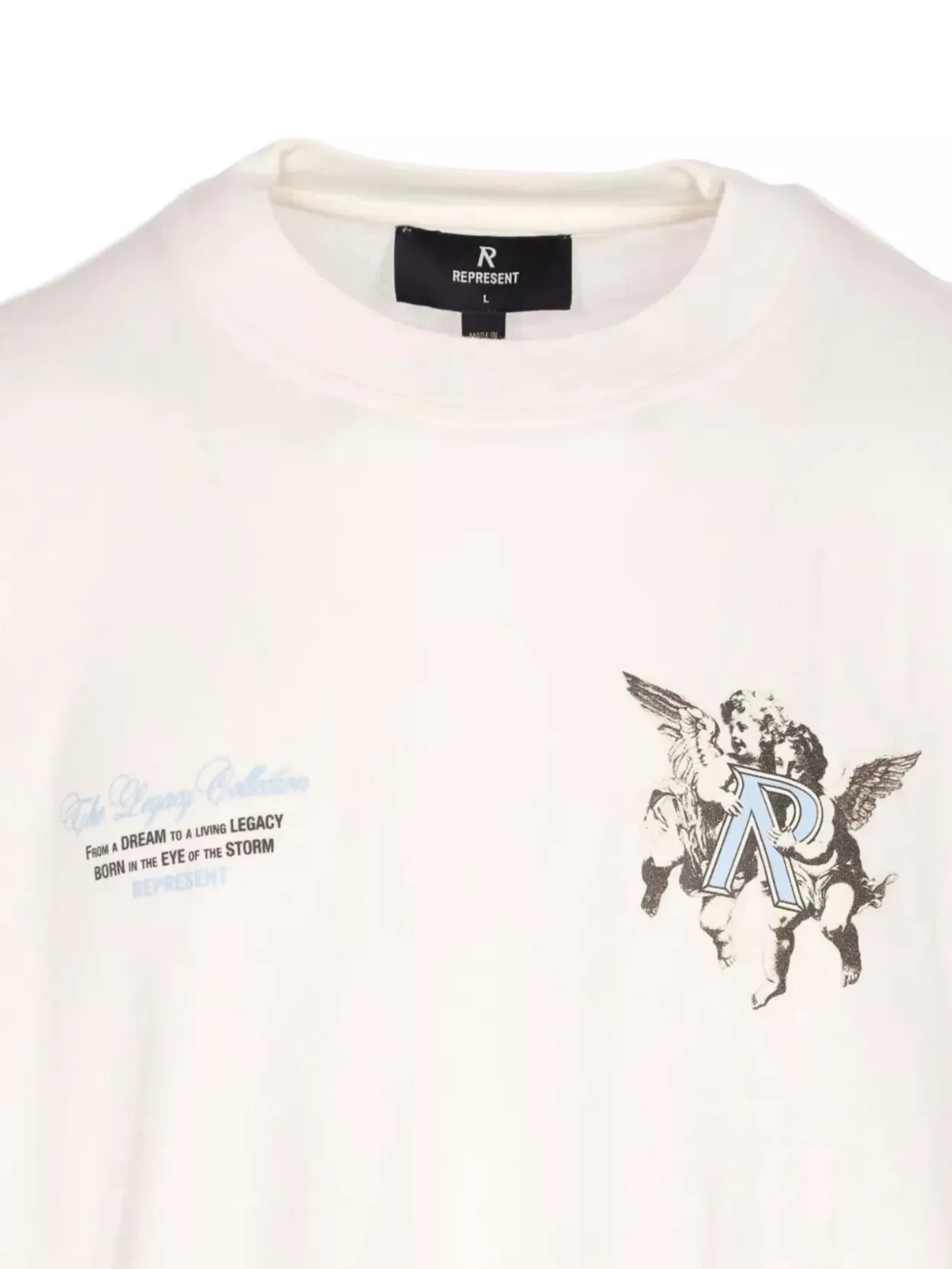 Represent Legacy Cherubs Graphic Print T-Shirt
