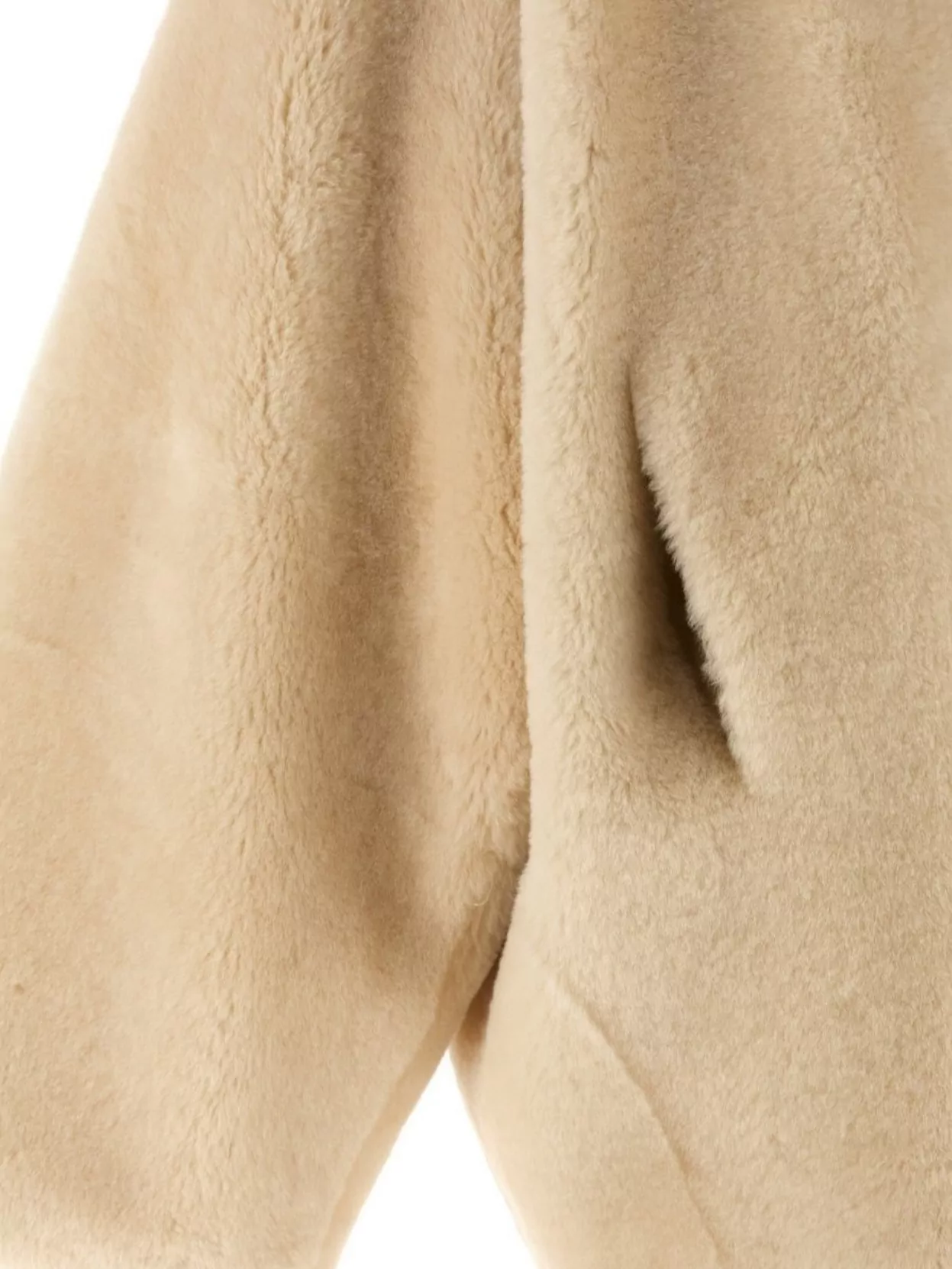 Alberta Ferretti Dual Sided Sheepskin Jacket Hooded Design