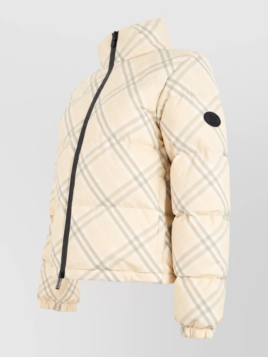Burberry Checked Puffer Jacket