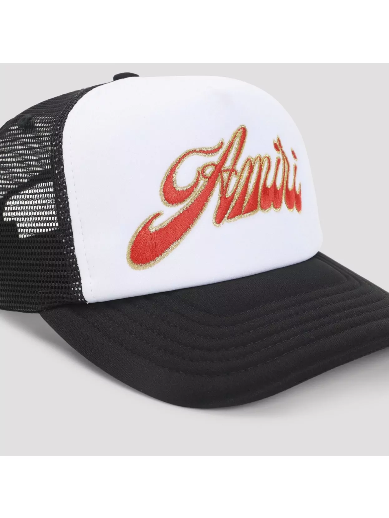 Amiri Trendy Trucker Hat Curved Brim