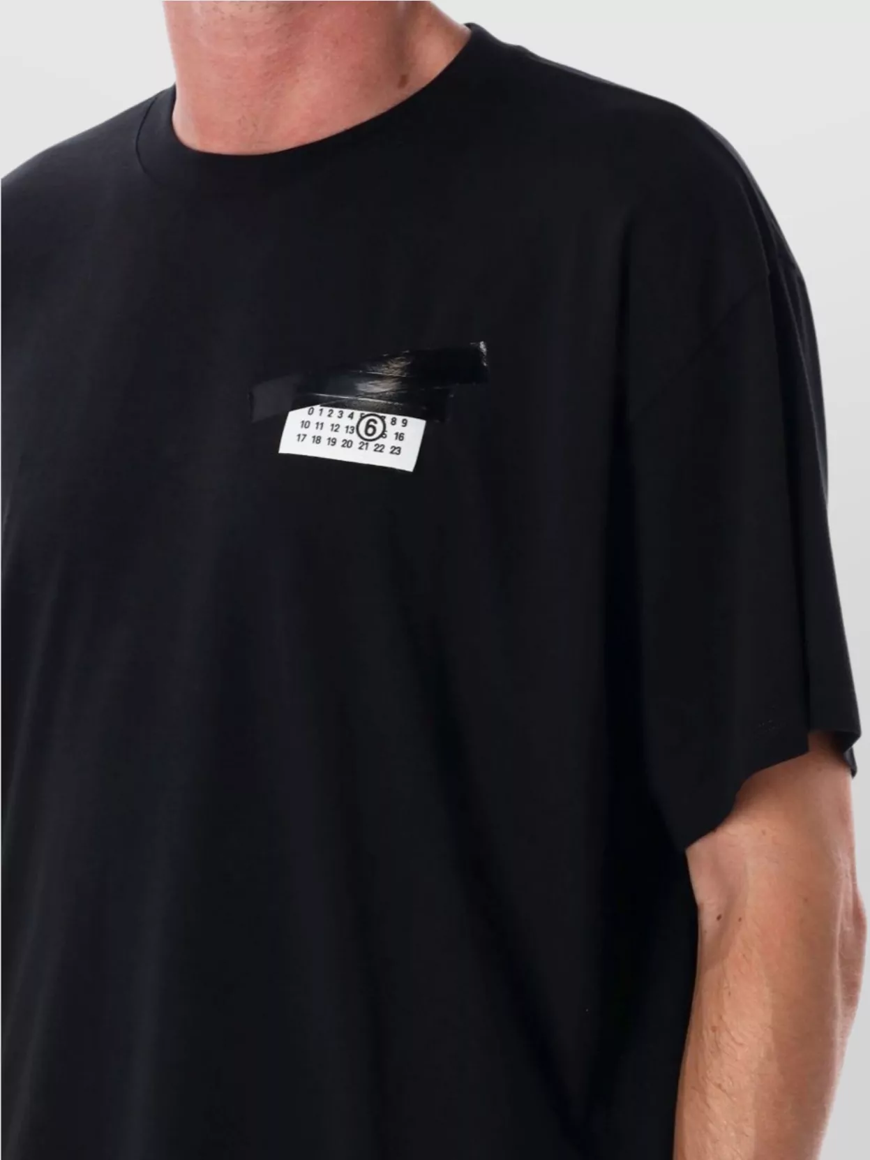 Mm6 Maison Margiela Graphic Print T-Shirt With Short Sleeves