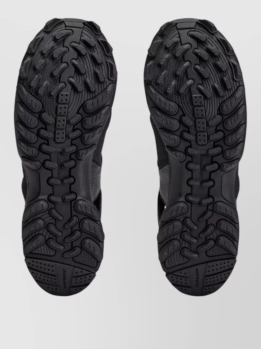 Y-3 Leather Cutout Sandals