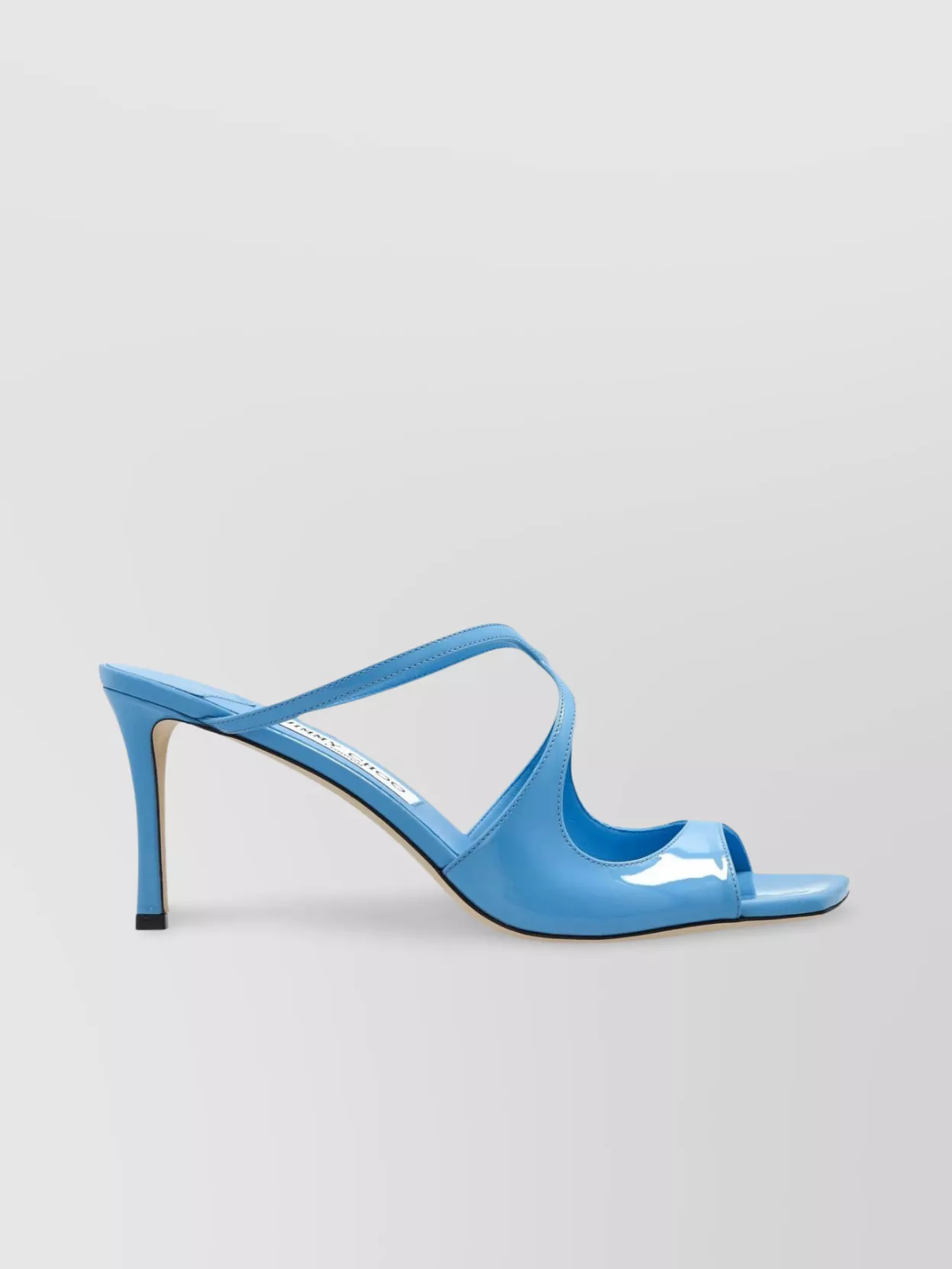 Jimmy Choo Strappy Square Toe Stiletto Sandals