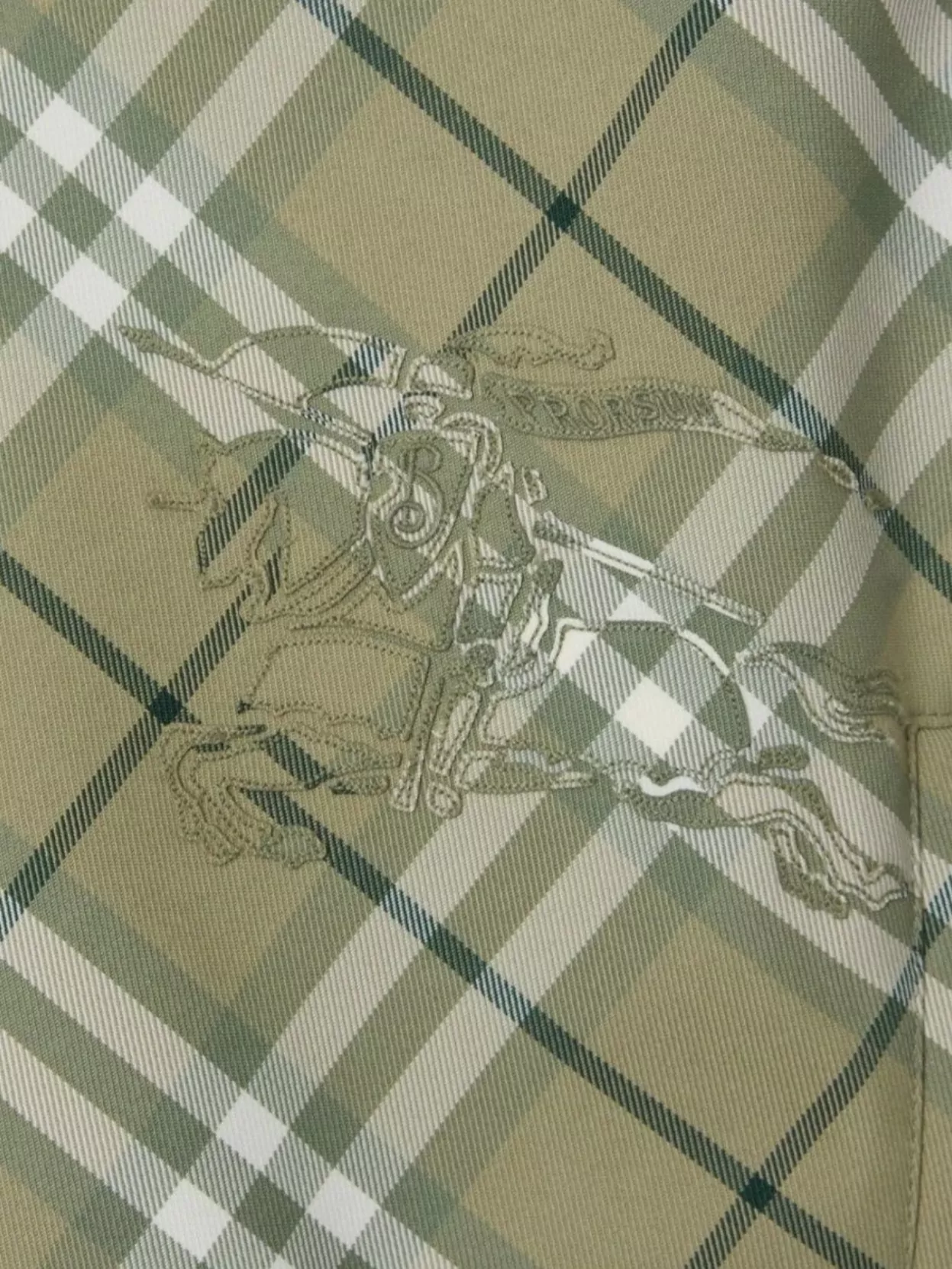 Burberry Reversible Equestrian Twill Jacket