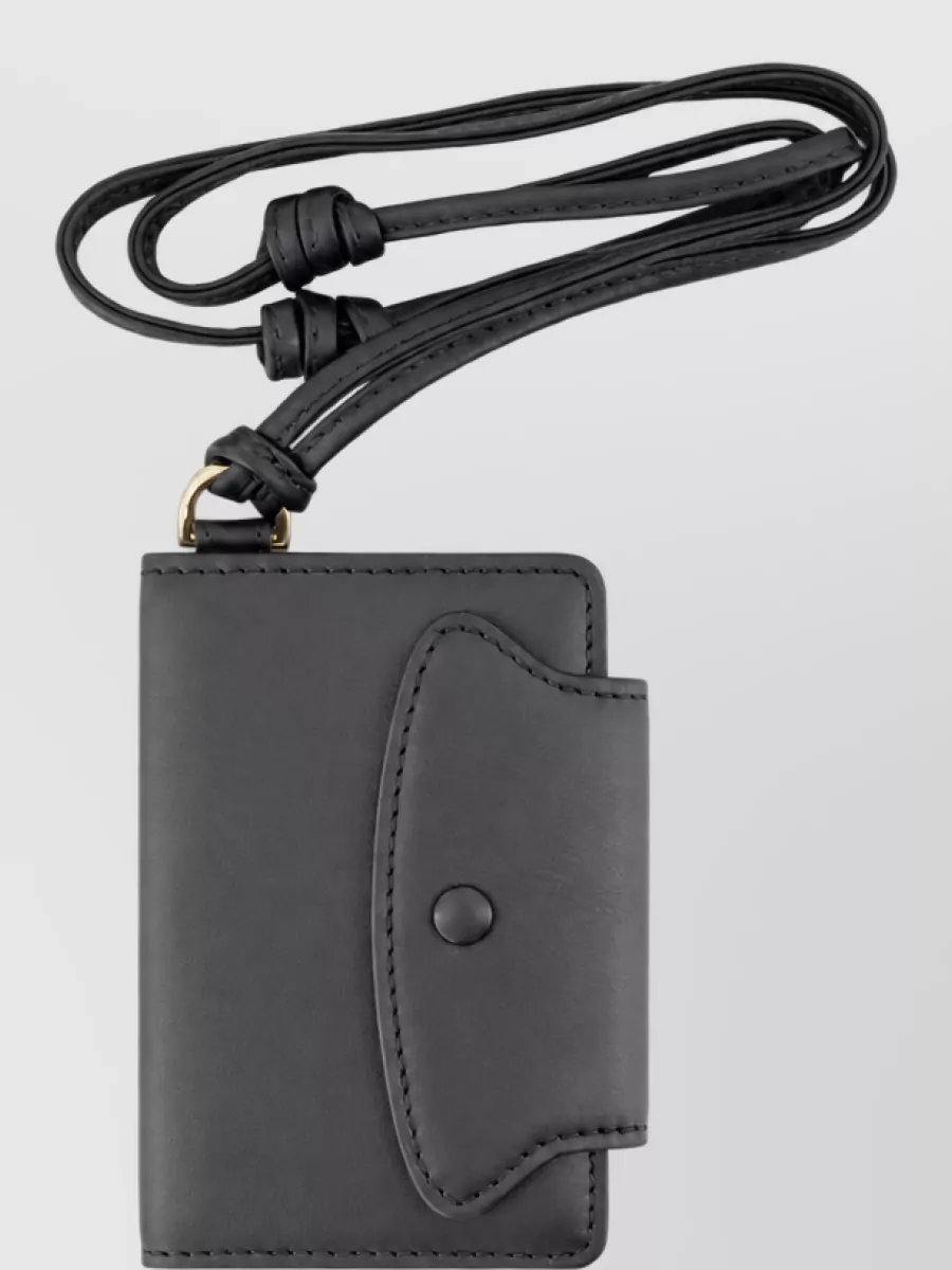 Ami Paris leather notebook charm