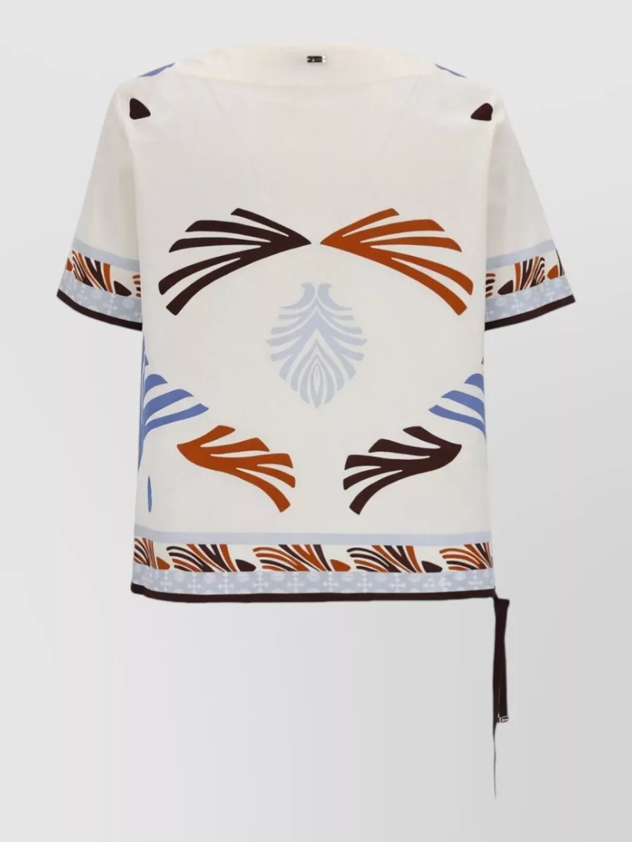Herno Cotton Printed Short-Sleeve T-Shirt