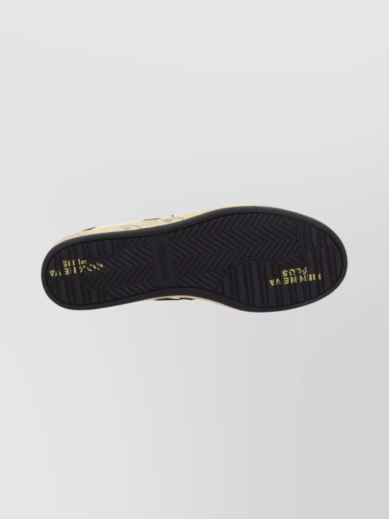 Premiata Sneakers With Contrast Heel Tab And Rubber Sole