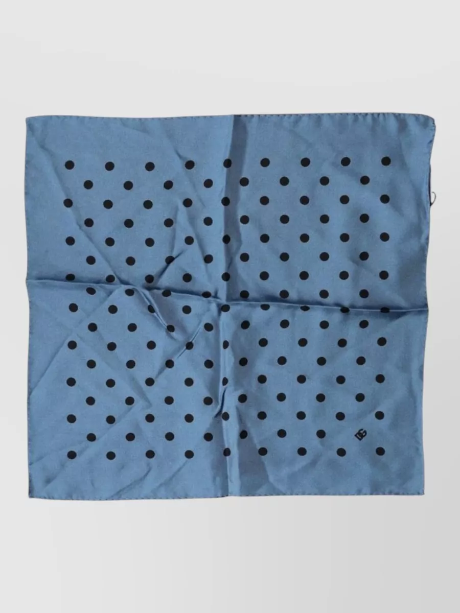 Dolce&Gabbana silk polka dot pocket square