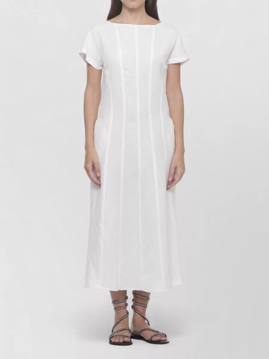 Antonelli Firenze Sleeveless Crewneck Midi Dress