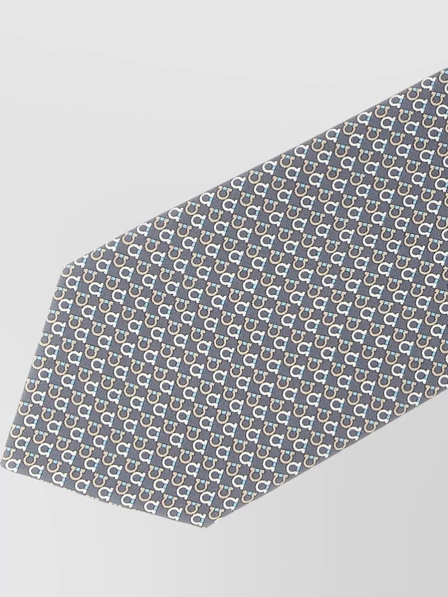 Ferragamo Silk Chicca Tie