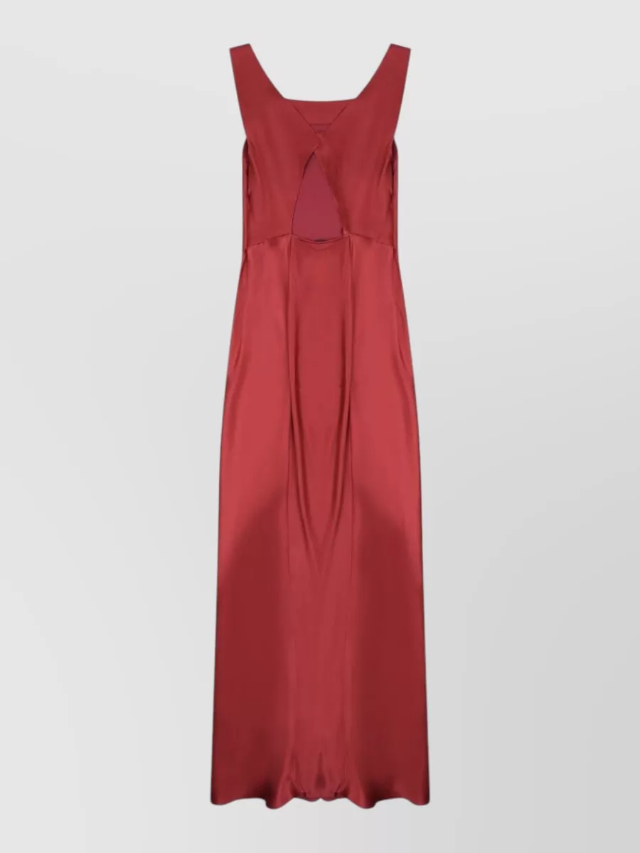 Alberta Ferretti Silk Blend Maxi Dress