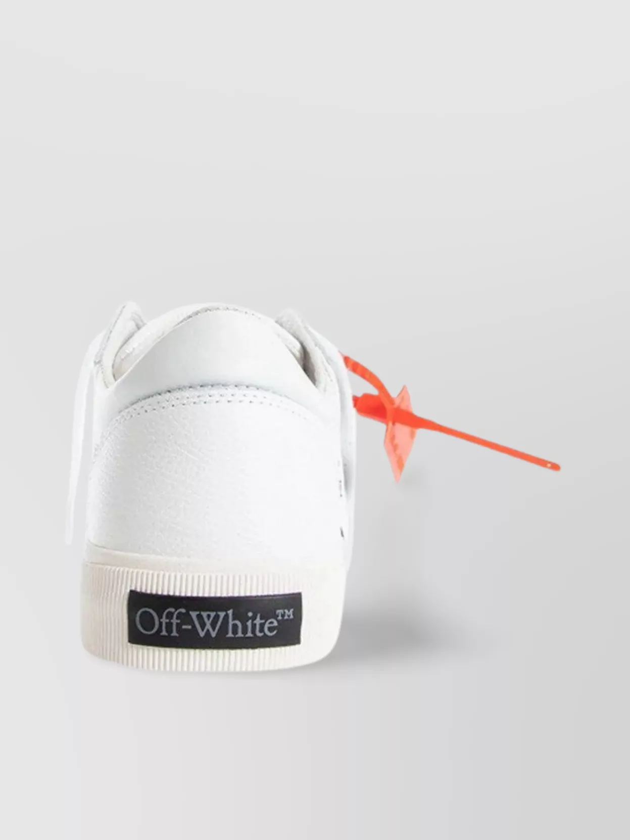 Off-White Leather Low Top Sneaker Arrow Patch