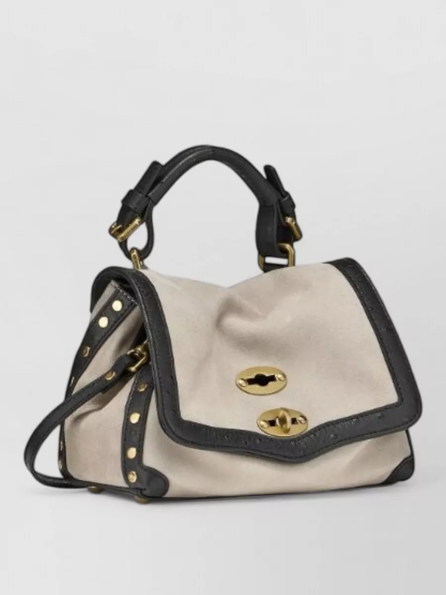 Zanellato Lamb Leather Shoulder Bag