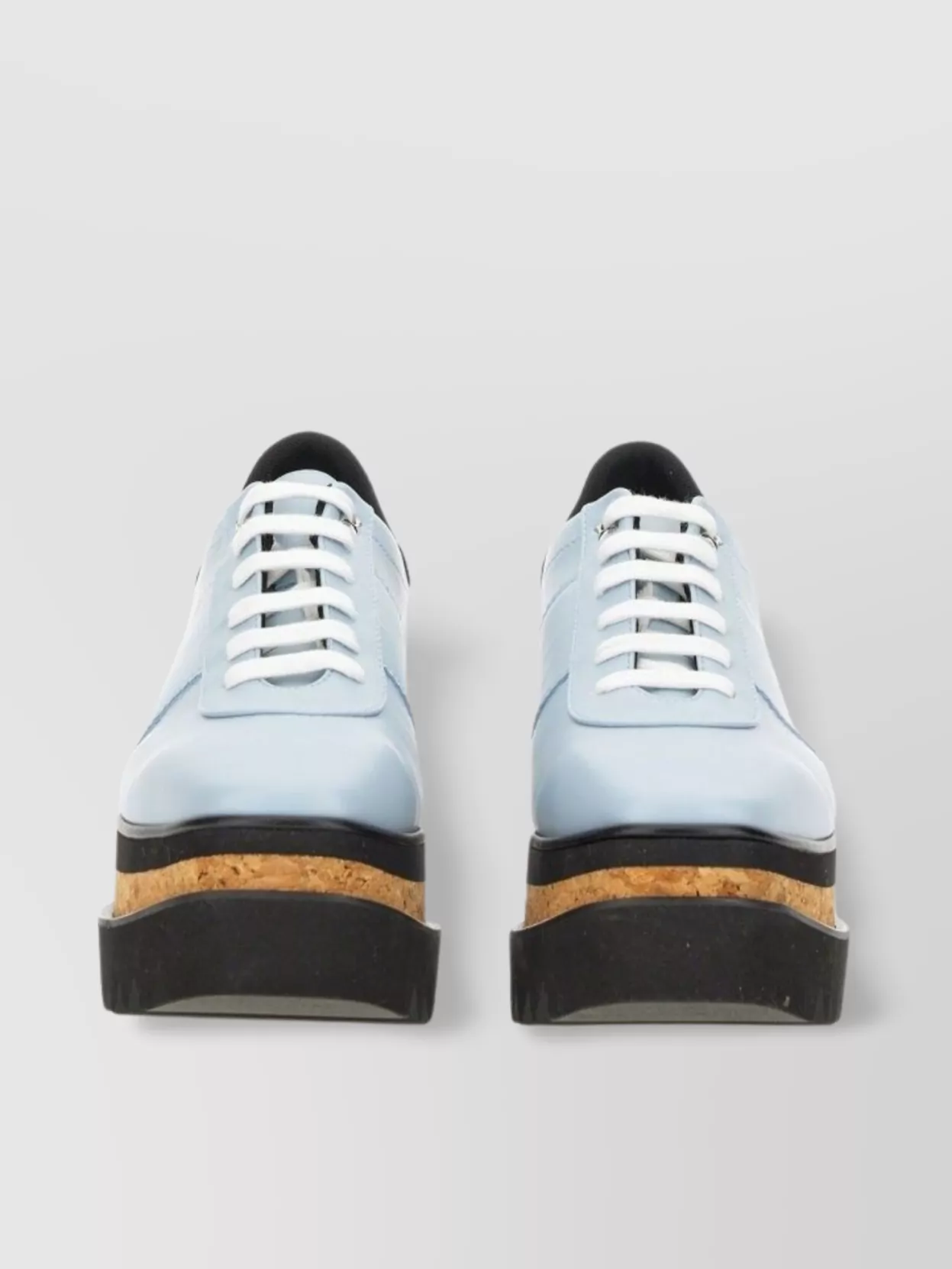 Stella Mccartney Elyse Wedge Sneaker Contrast Heel