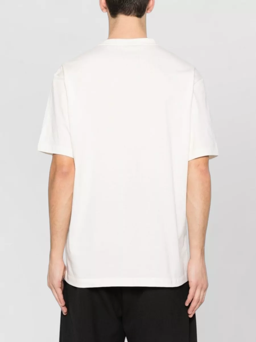Y-3 Logo Crew Neck T Shirt Short Sleeves