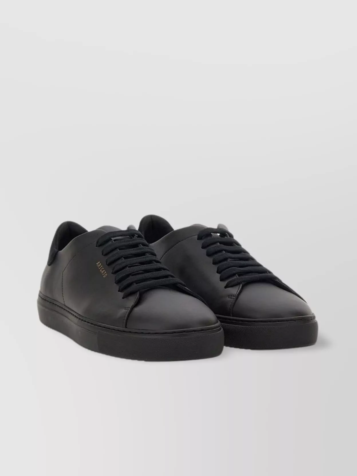 Axel Arigato Low-Top Leather Sneakers With Contrasting Heel