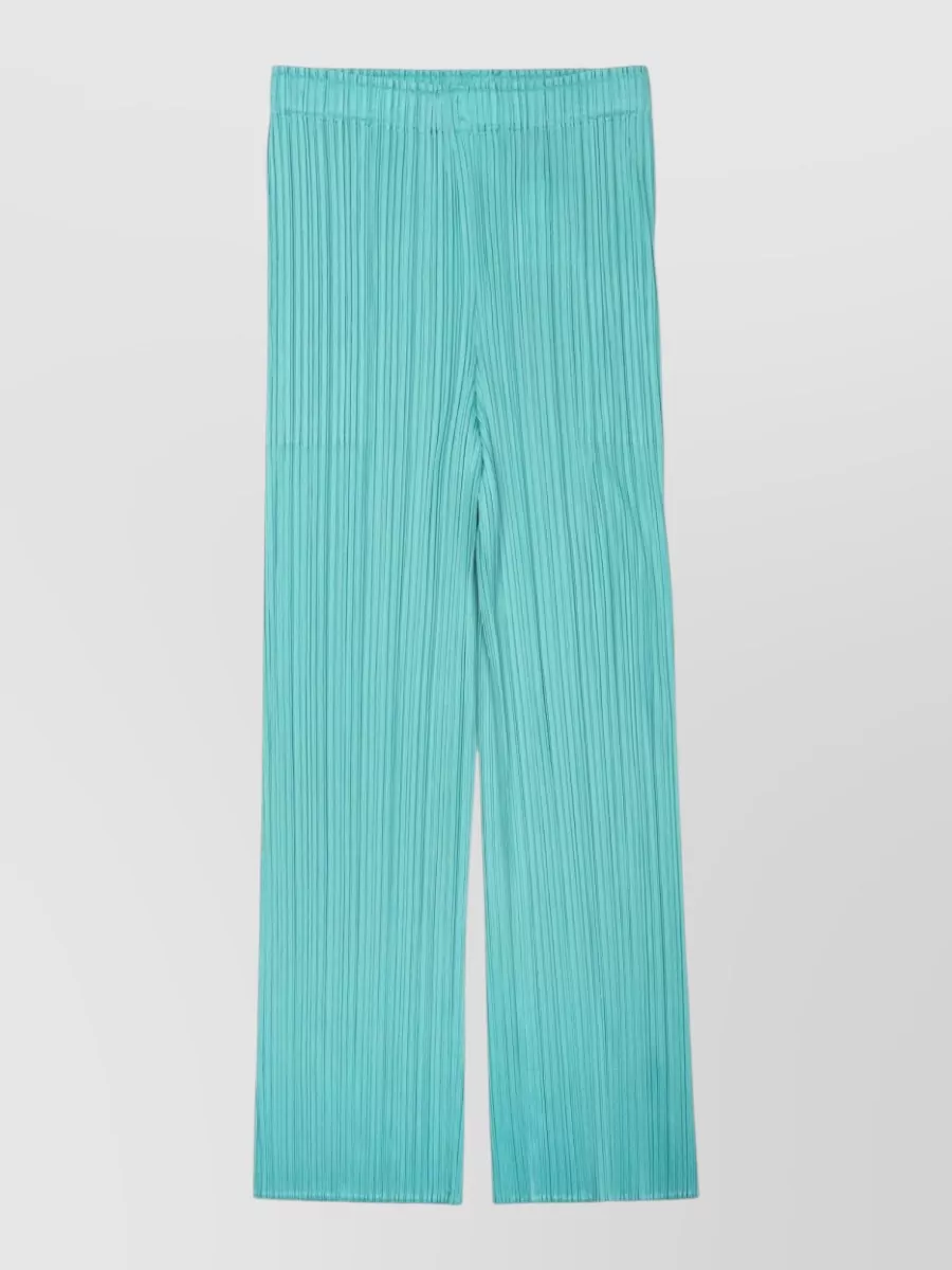 Pleats Please Issey Miyake straight-leg loungewear trousers
