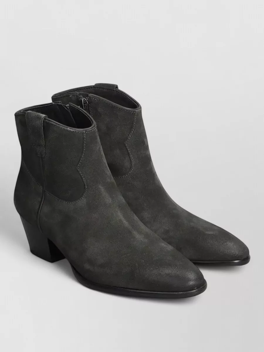 Ash suede ankle boots