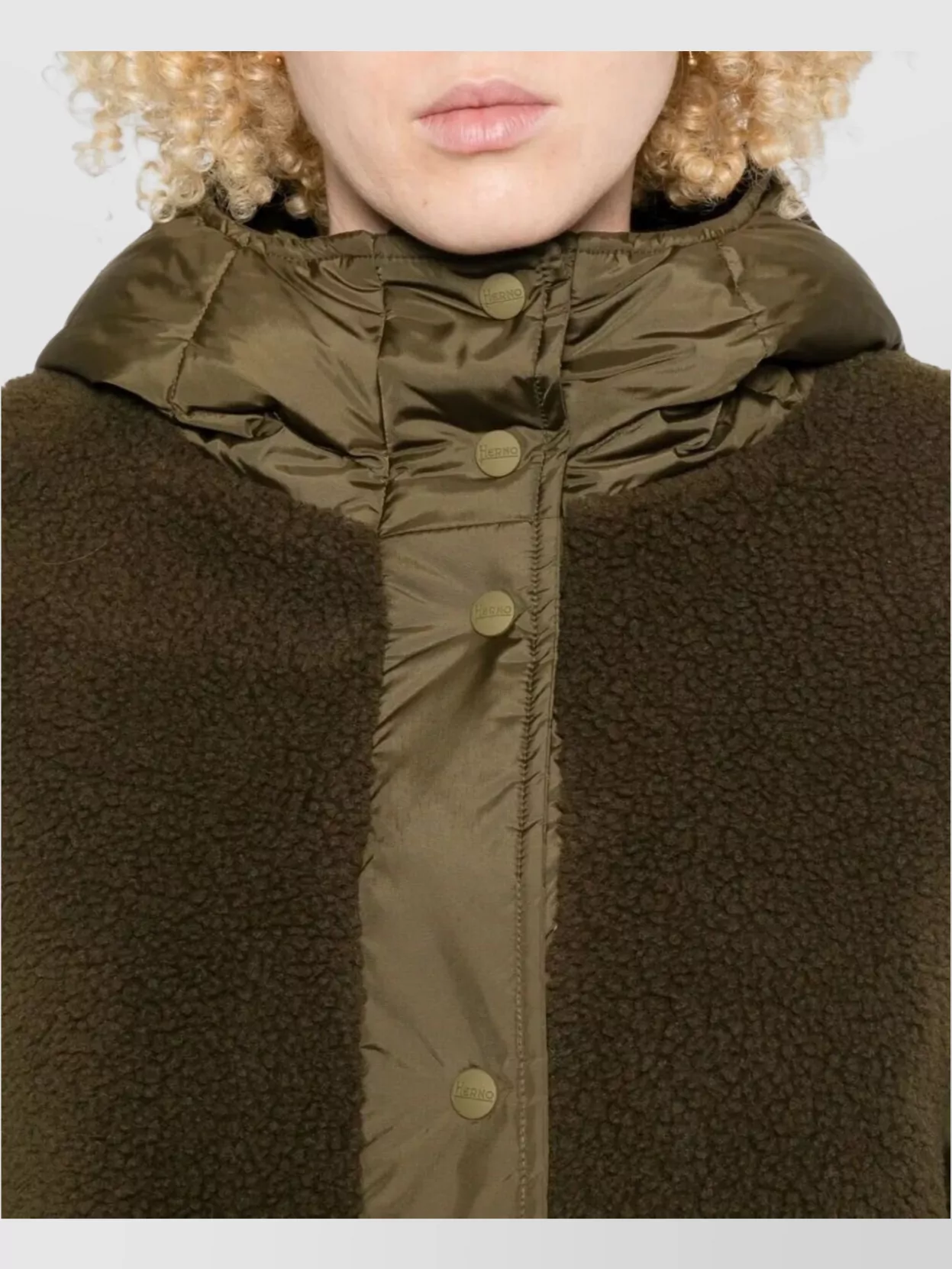 Herno Quilted Fleece Padded Jacket