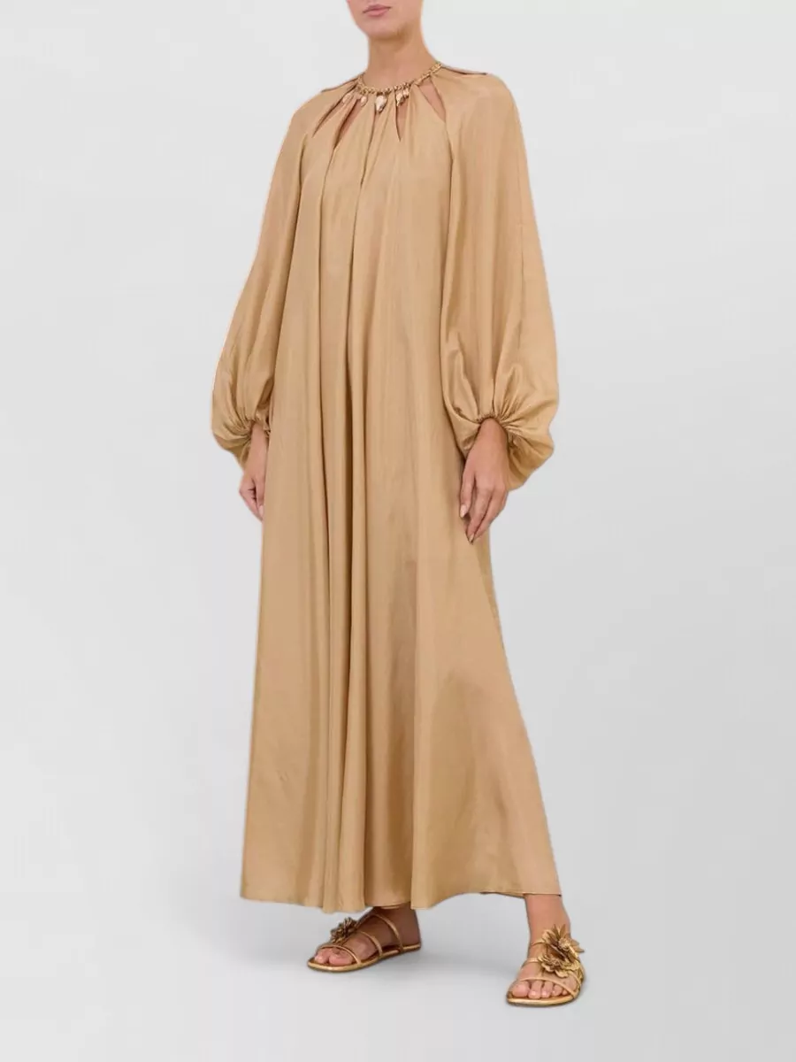 Zimmermann Silk Cutout Maxi Dress