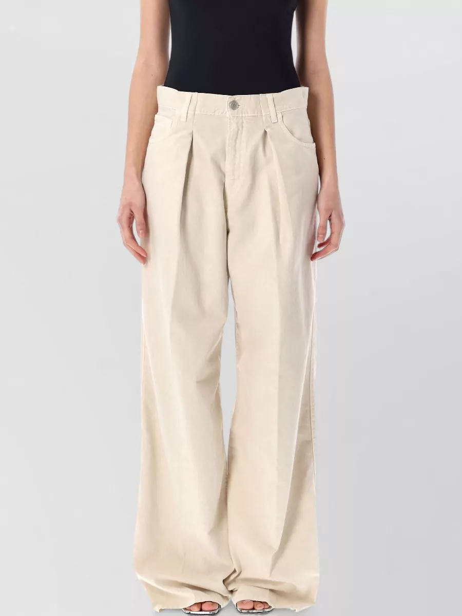 Haikure wide-leg trousers