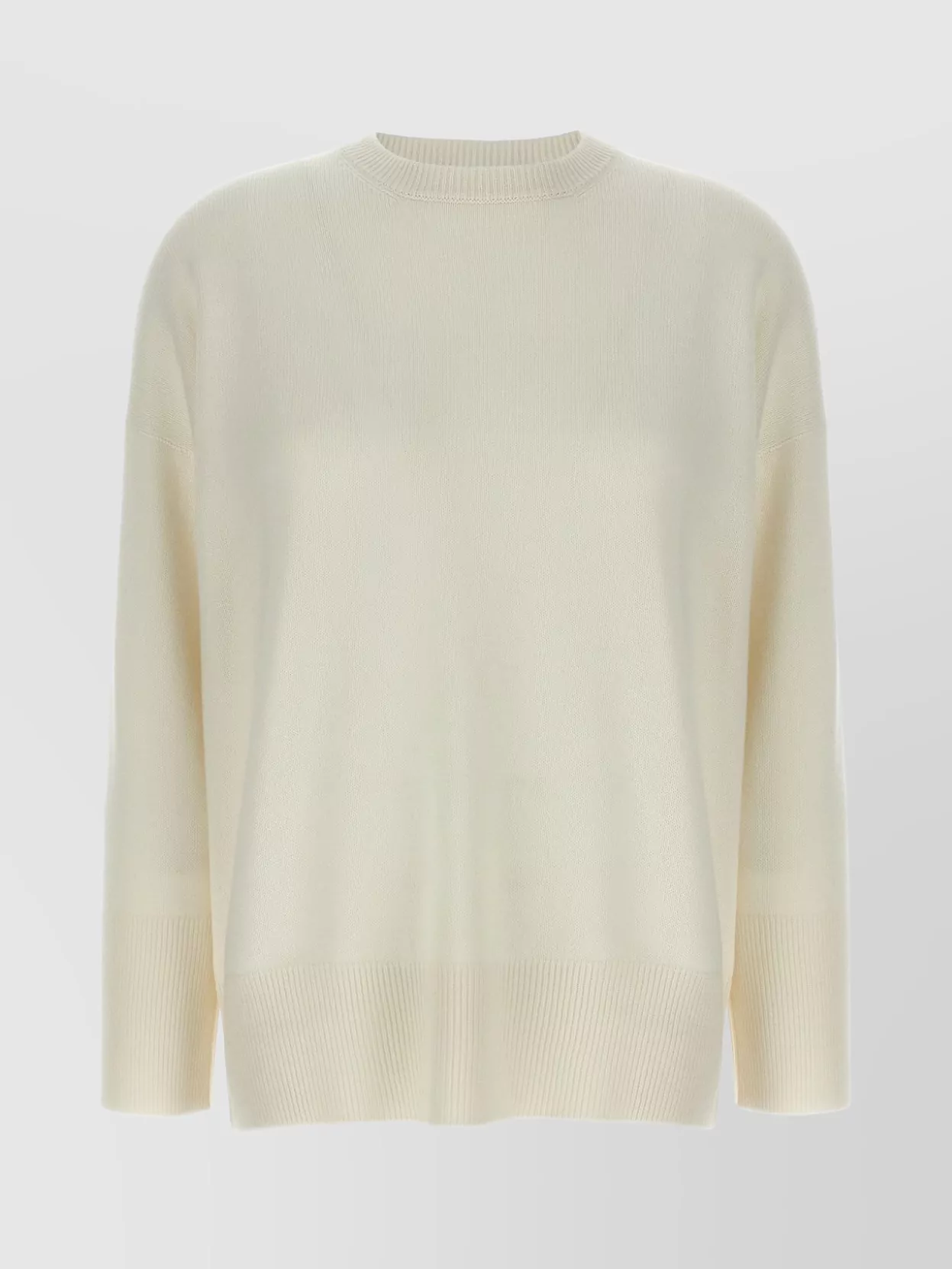 Brunello Cucinelli Crew Neck Knit Sweater With 'monile' Detail