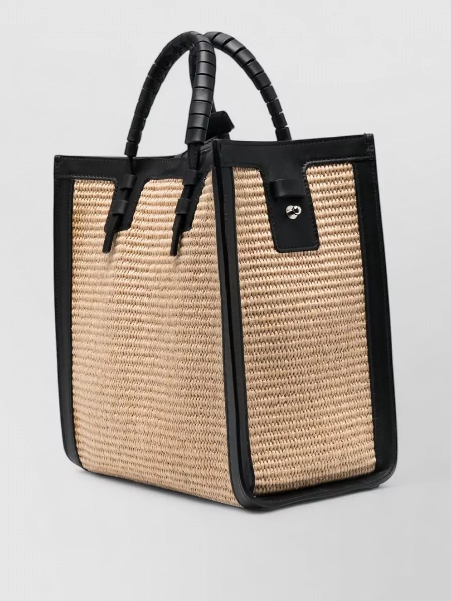 Casadei Beau Rivage Leather Tote Bag Shoulder