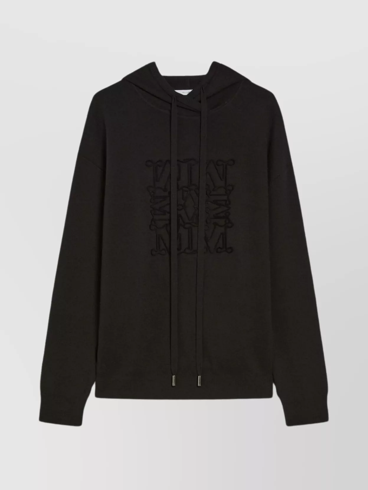 Max Mara - wool hooded sweatshirt with dropped shoulders