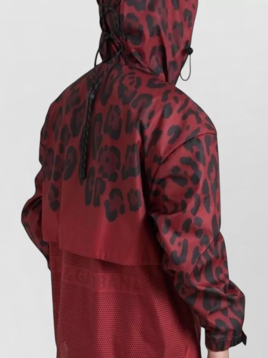 Dolce&Gabbana Leopard Hooded Parka