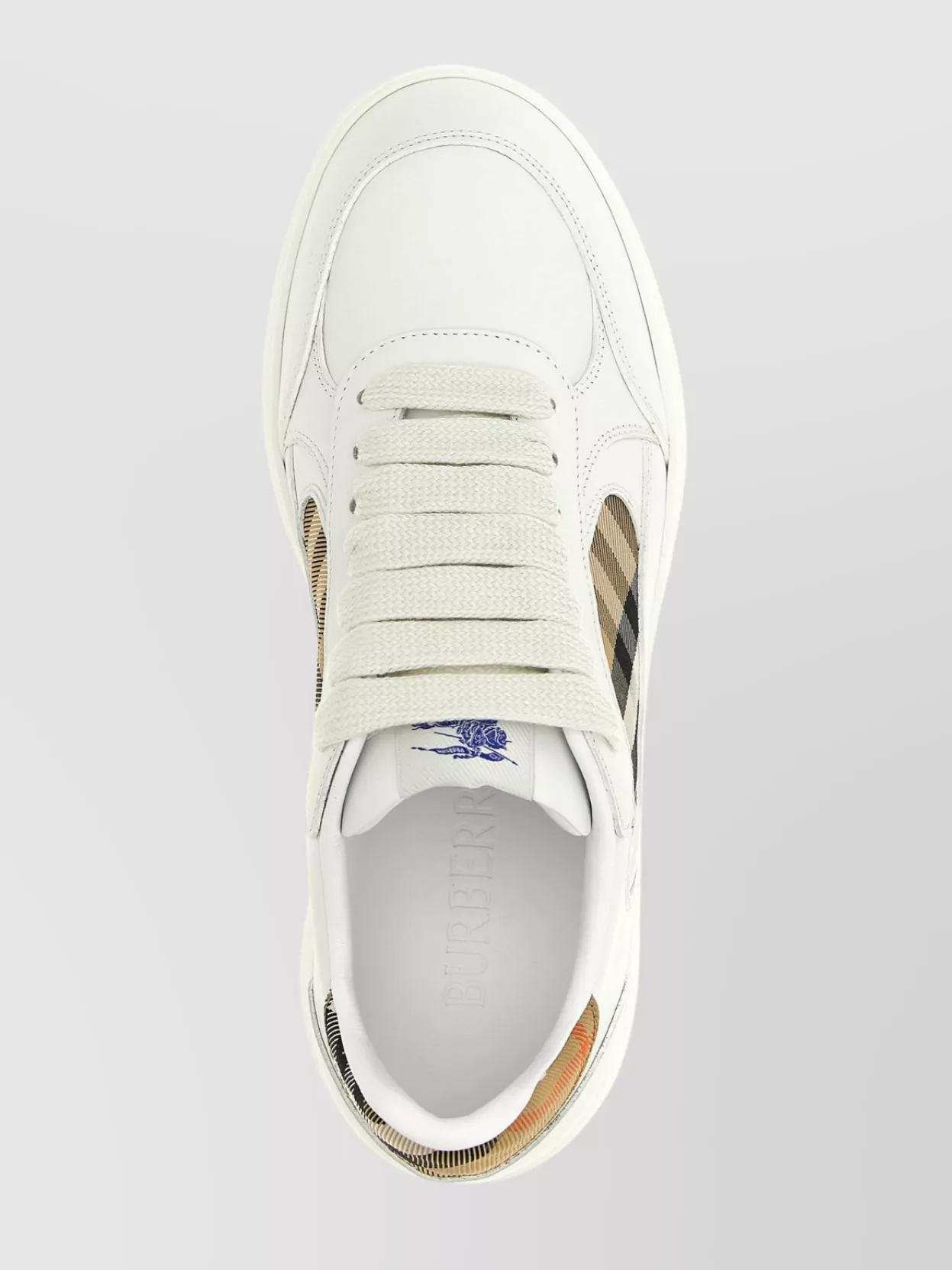 Burberry Leather Low-Top Sneakers