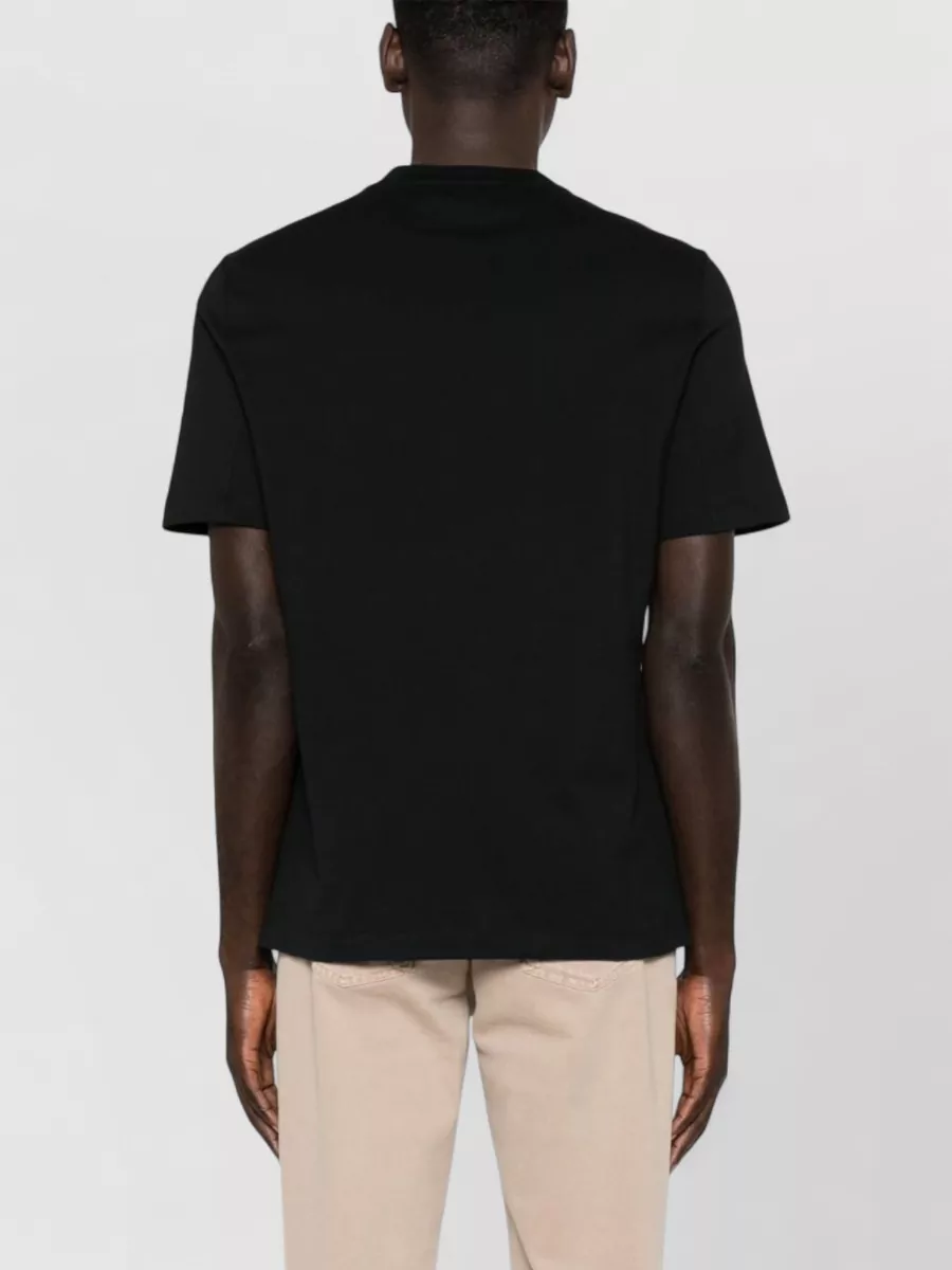Brunello Cucinelli Cotton T-Shirt With Logo And Crew Neck