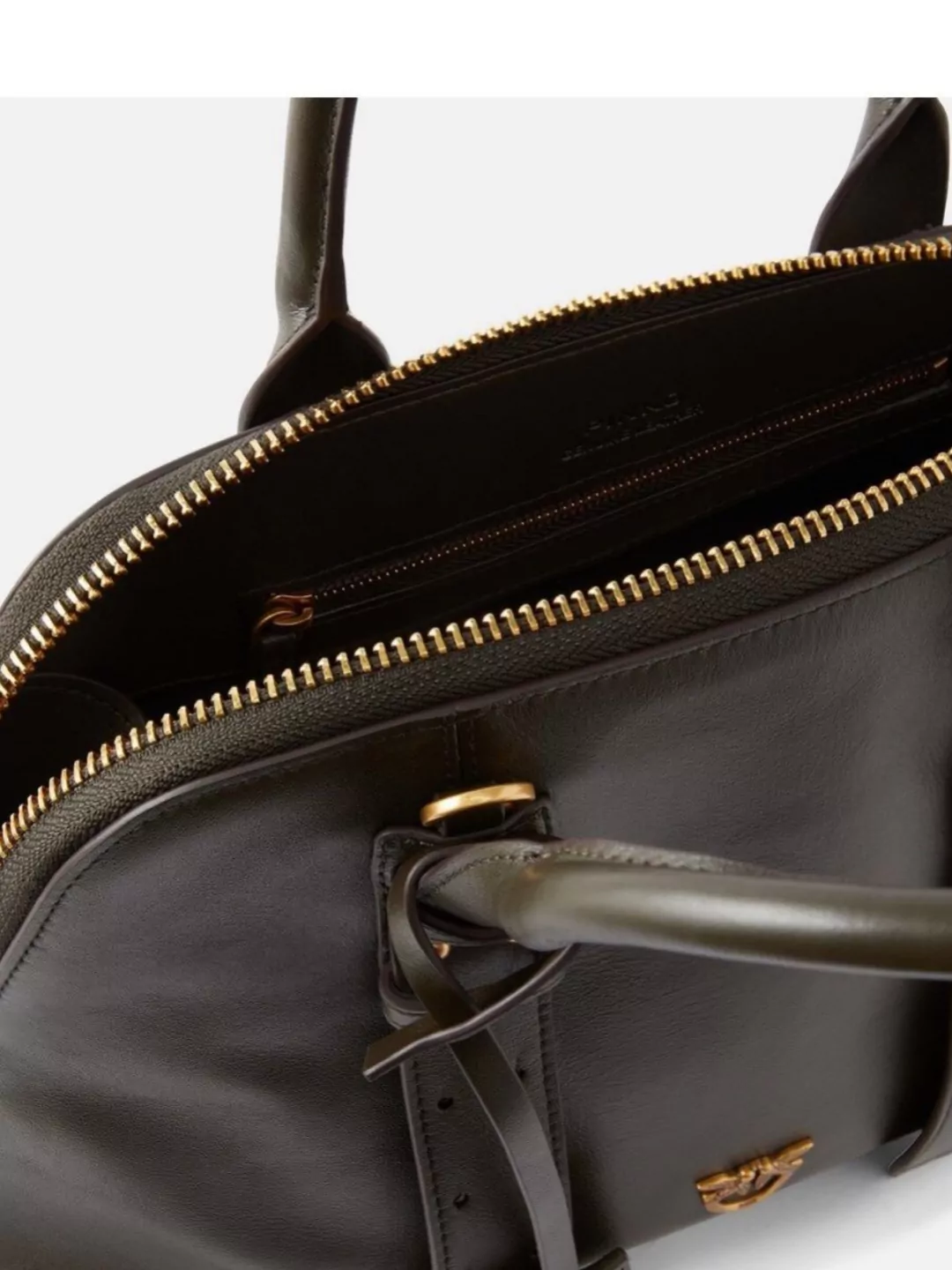 Pinko Bucket Bags With Adjustable Strap And Handles