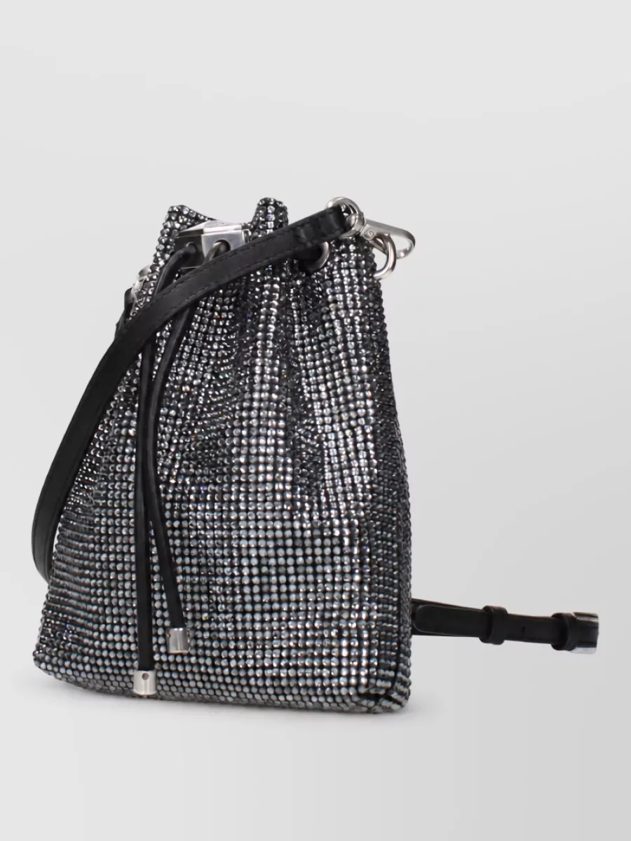 Jimmy Choo Bon Bon Silk Bucket Bag