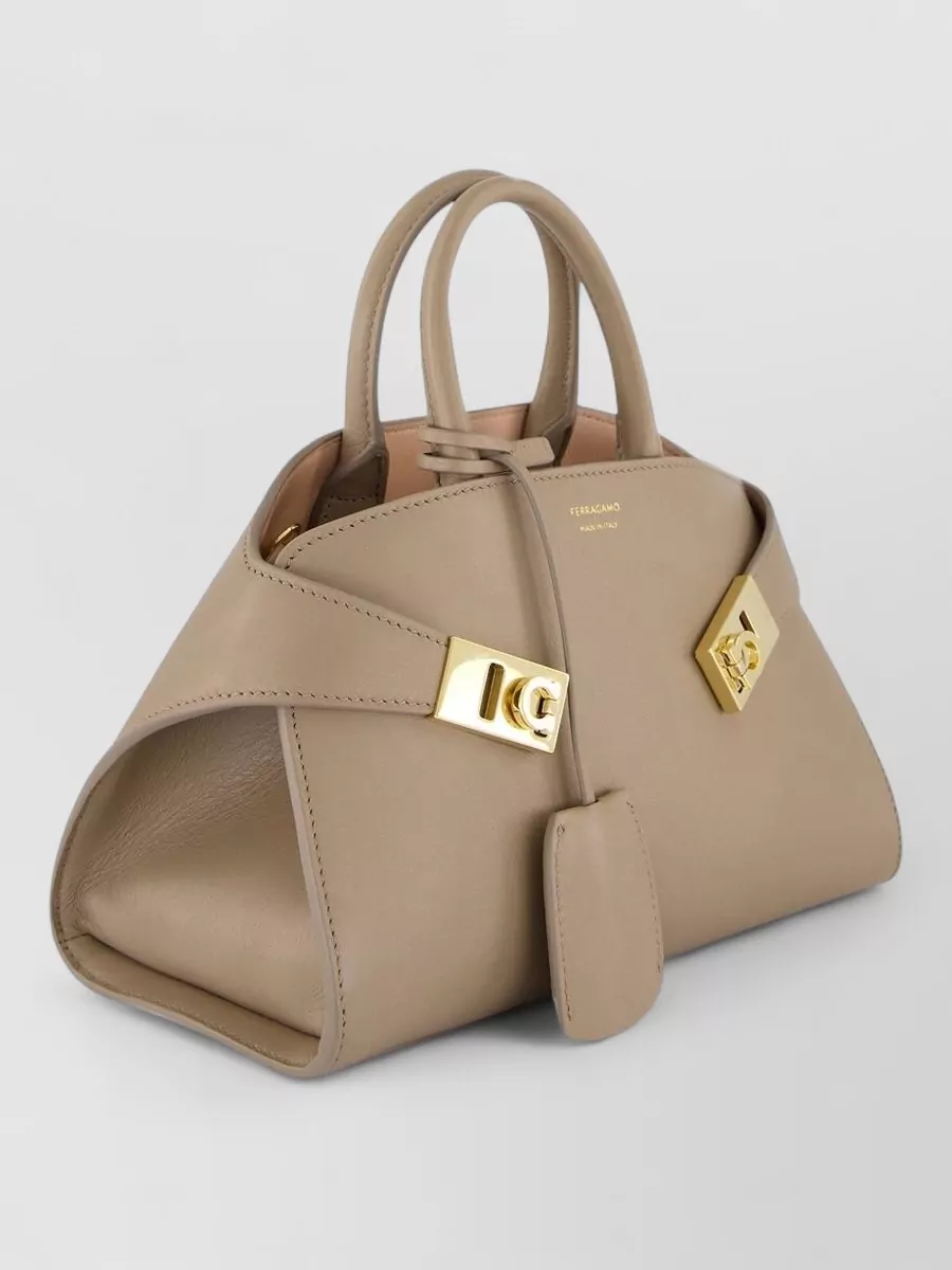 Ferragamo The Hug Bag Mini Leather Shoulder Bag