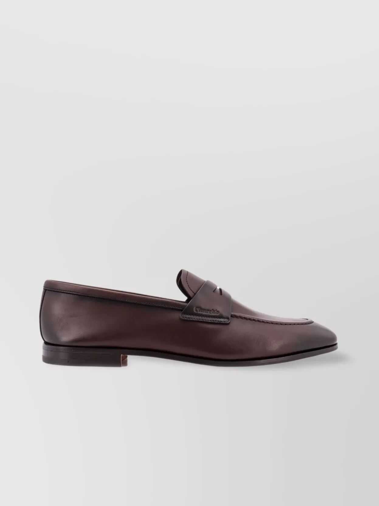Church's Loafer Leather Saddle Rounded Toe