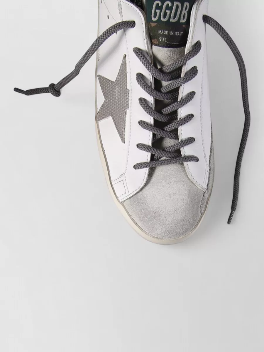 Golden Goose Star Detail Sneakers With Contrast Heel Tab