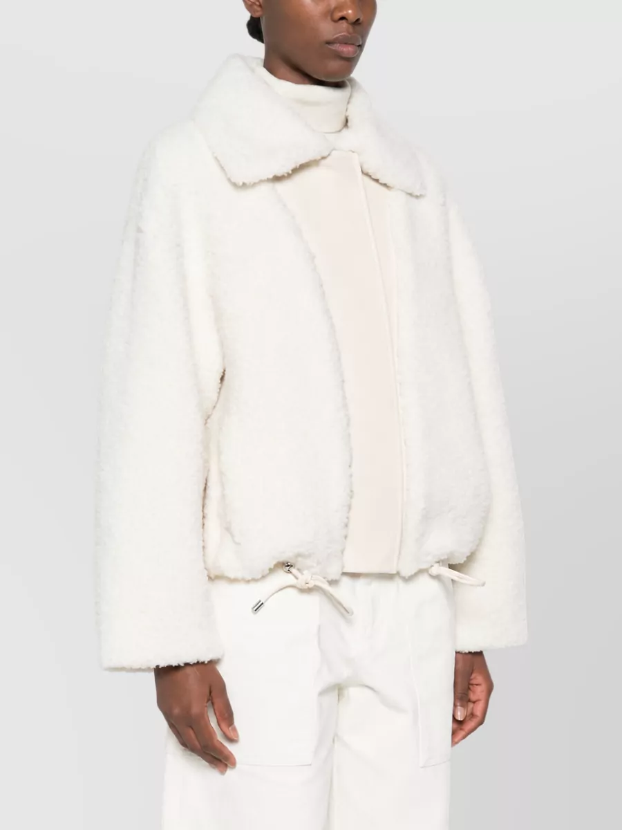 Sportmax Paneled Faux Fur Jacket