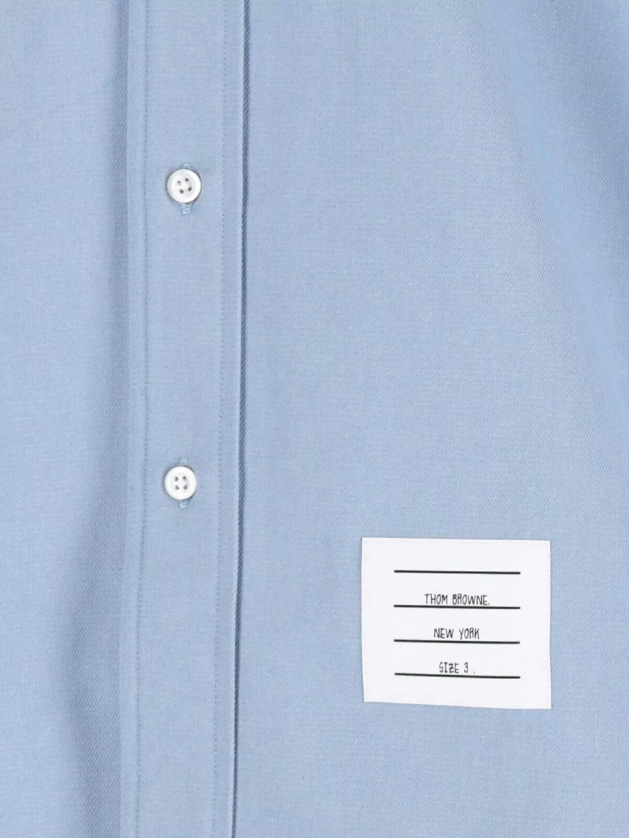 Thom Browne Collared Shirt With Cuffs And Pocket