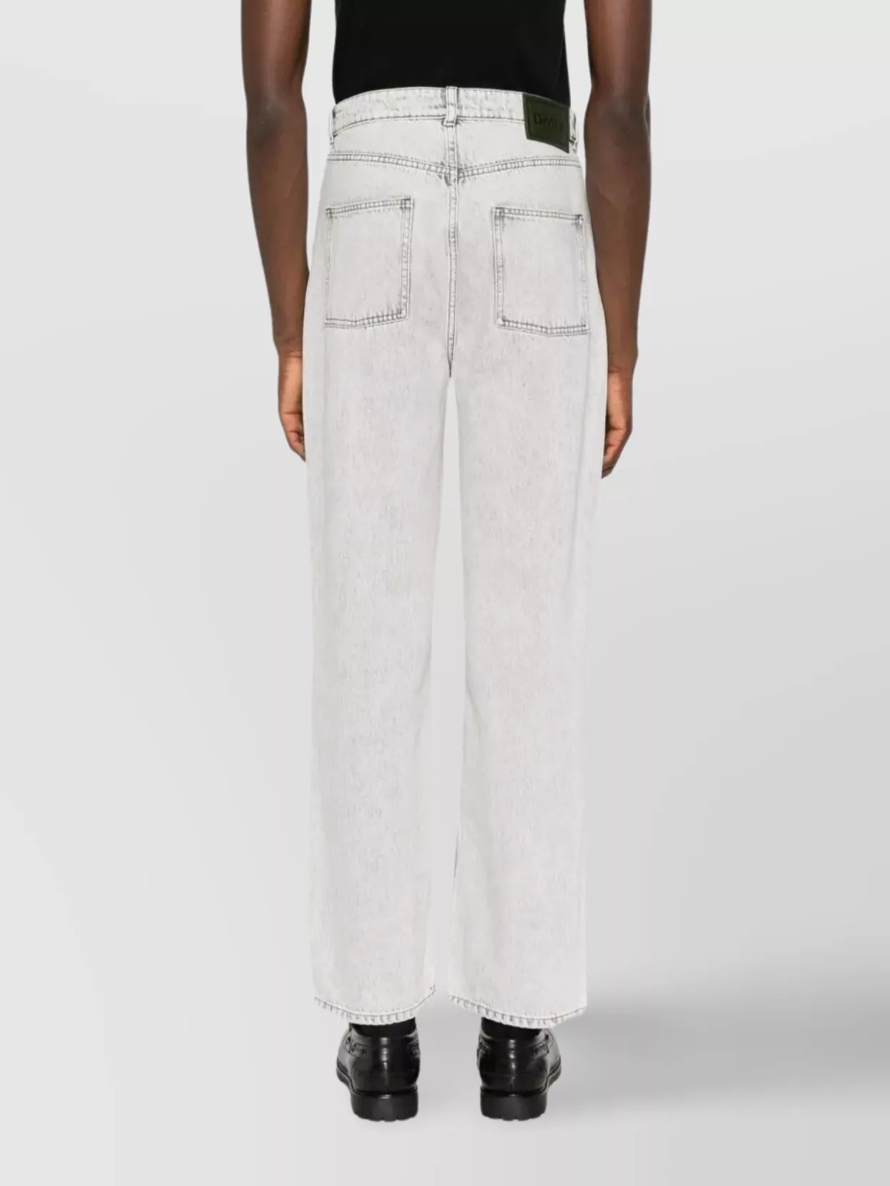 Drôle De Monsieur Straight Leg Trousers Five-Pocket Design