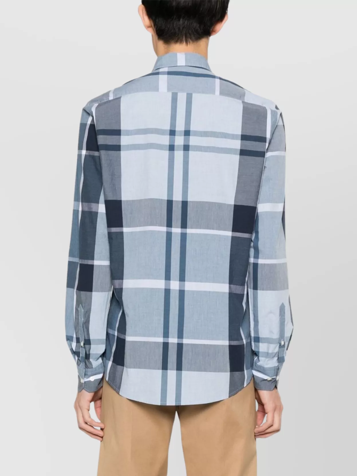 Barbour Tailored Check Shirt Curved Hem